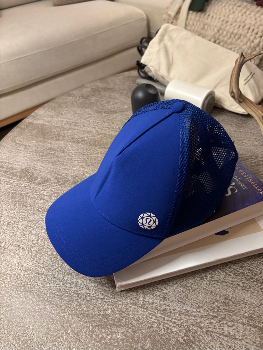 lululemon athletica Royal Blue Mesh-Back Performance Hat